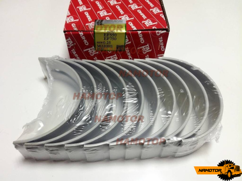 Вкладыш коренной M220H1, MS-2107GP, 11701-1580, 11701-1680, 11701-1800, 11701-2370, S1170-12370 (SIZE 0.25) F20C F17C  (TAIHO/NDC)